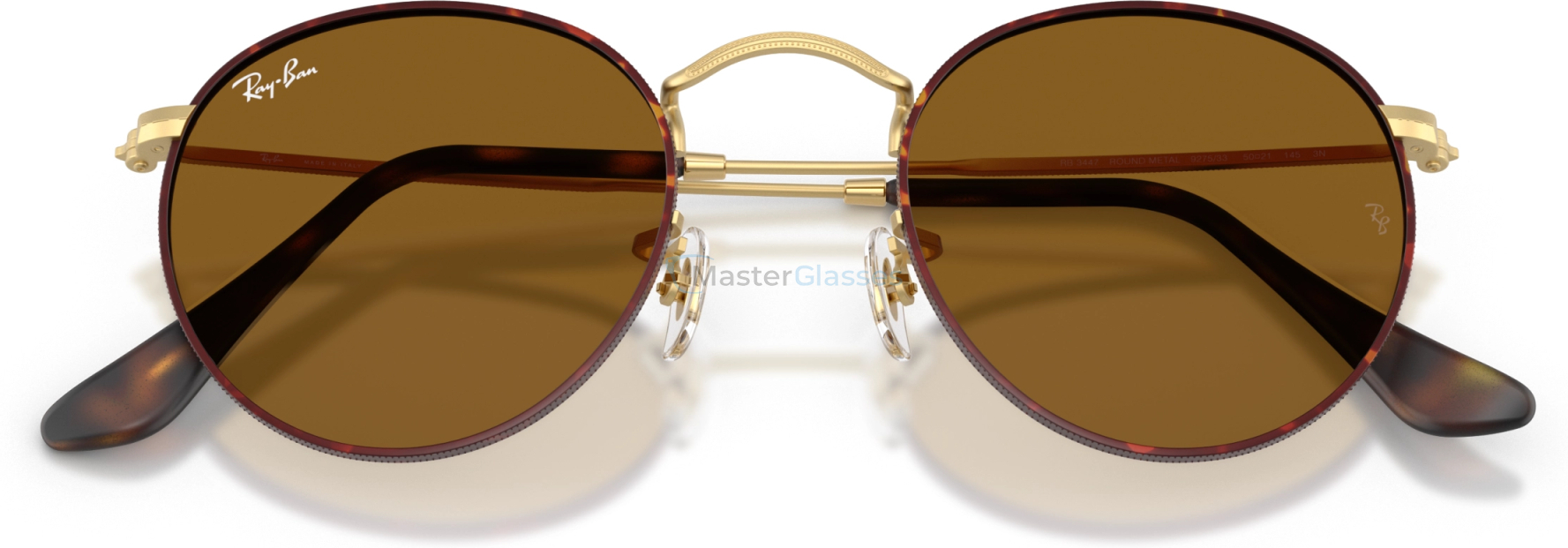Солнцезащитные очки Ray-Ban ROUND METAL RB3447 927533 Havana