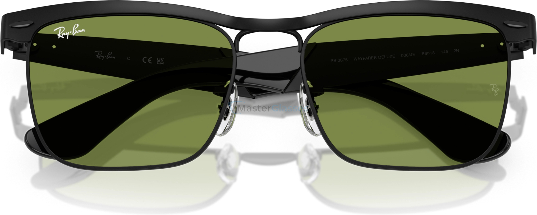 Солнцезащитные очки Ray-Ban WAYFARER DELUXE RB3875 006/4E Black