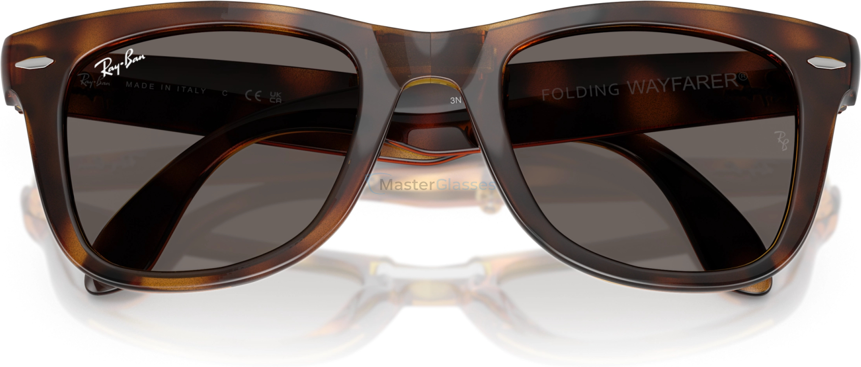 Солнцезащитные очки Ray-Ban FOLDING WAYFARER RB4105 710/B1 Tortoise