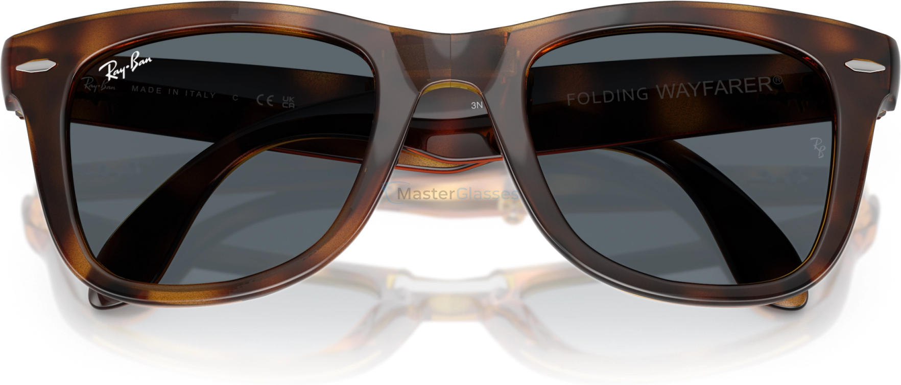 Солнцезащитные очки Ray-Ban FOLDING WAYFARER RB4105 710/R5 Tortoise