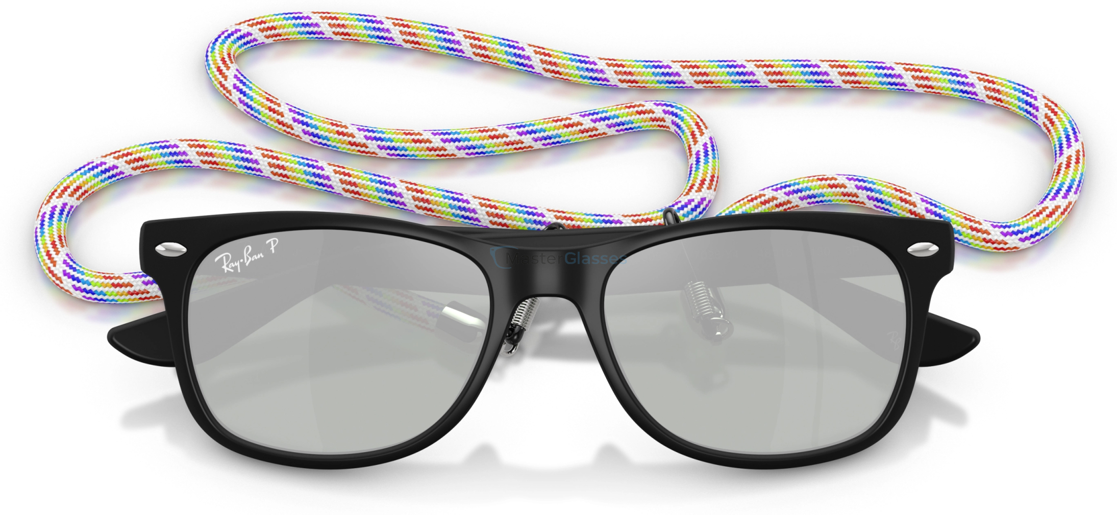 Детские солнцезащитные очки Ray-Ban JUNIOR WAYFARER RJ9052S 7028Y4 Black