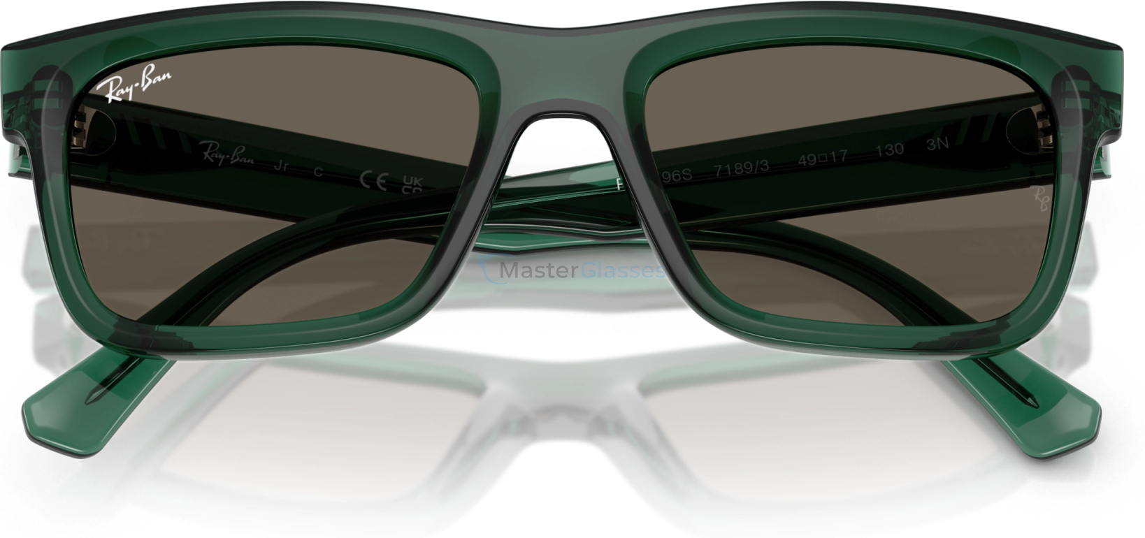 Детские солнцезащитные очки Ray-Ban RJ9196S 7189/3 Green
