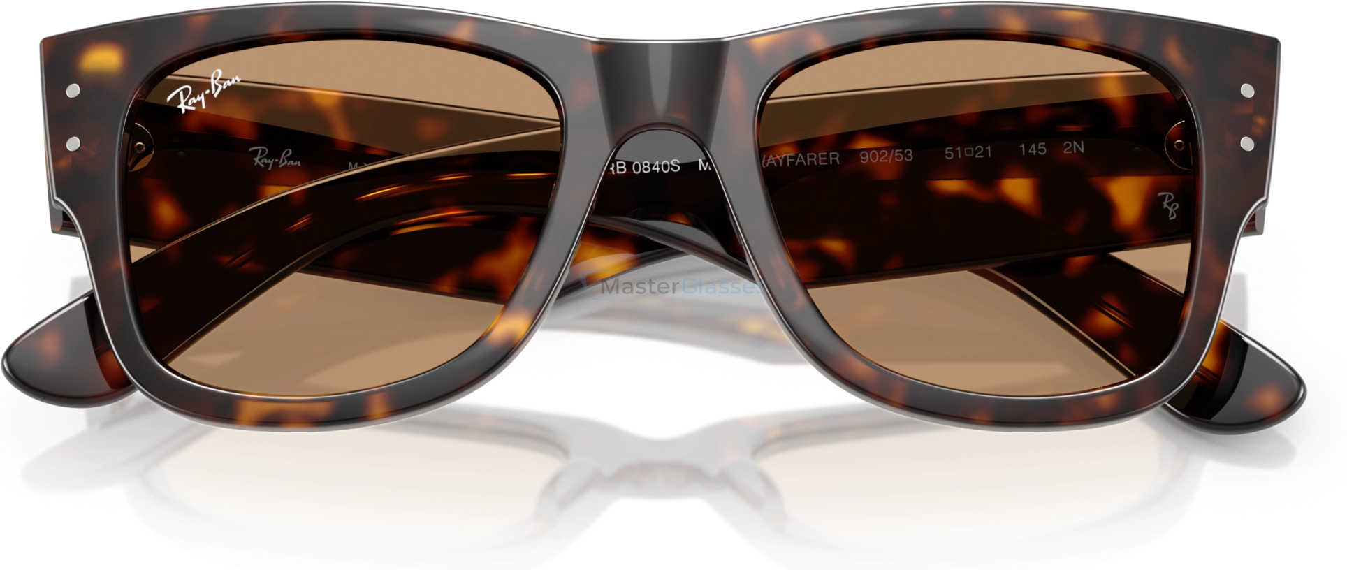 Солнцезащитные очки Ray-Ban MEGA WAYFARER RB0840S 902/53 Tortoise