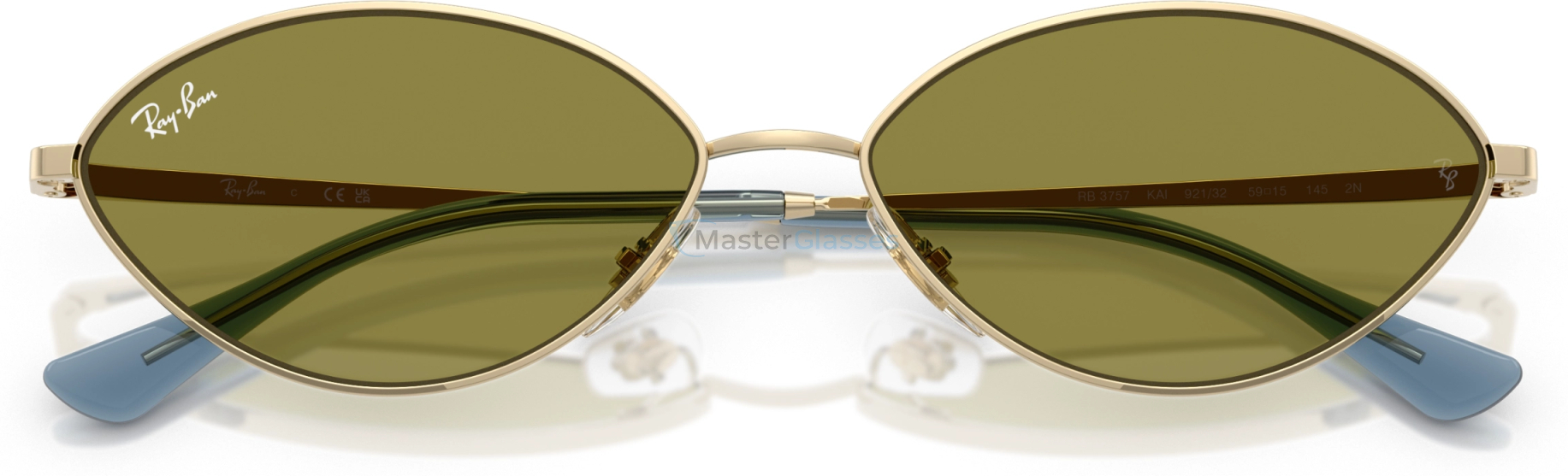 Солнцезащитные очки Ray-Ban KAI RB3757 9213/2 Gold
