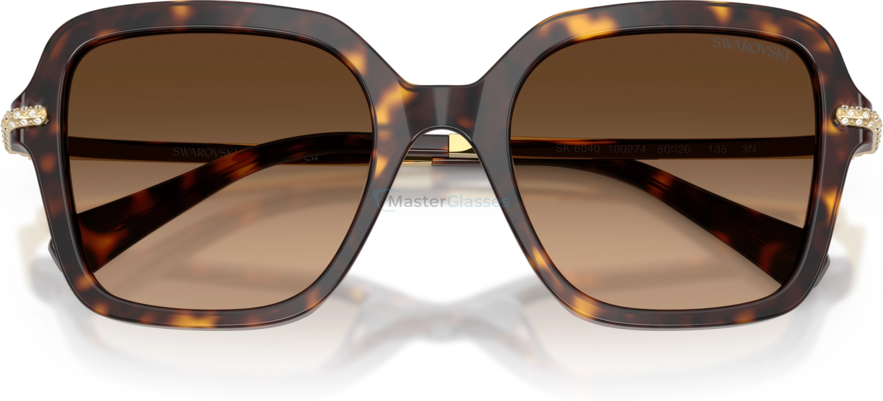 Солнцезащитные очки Swarovski SK6040 100274 Tortoise