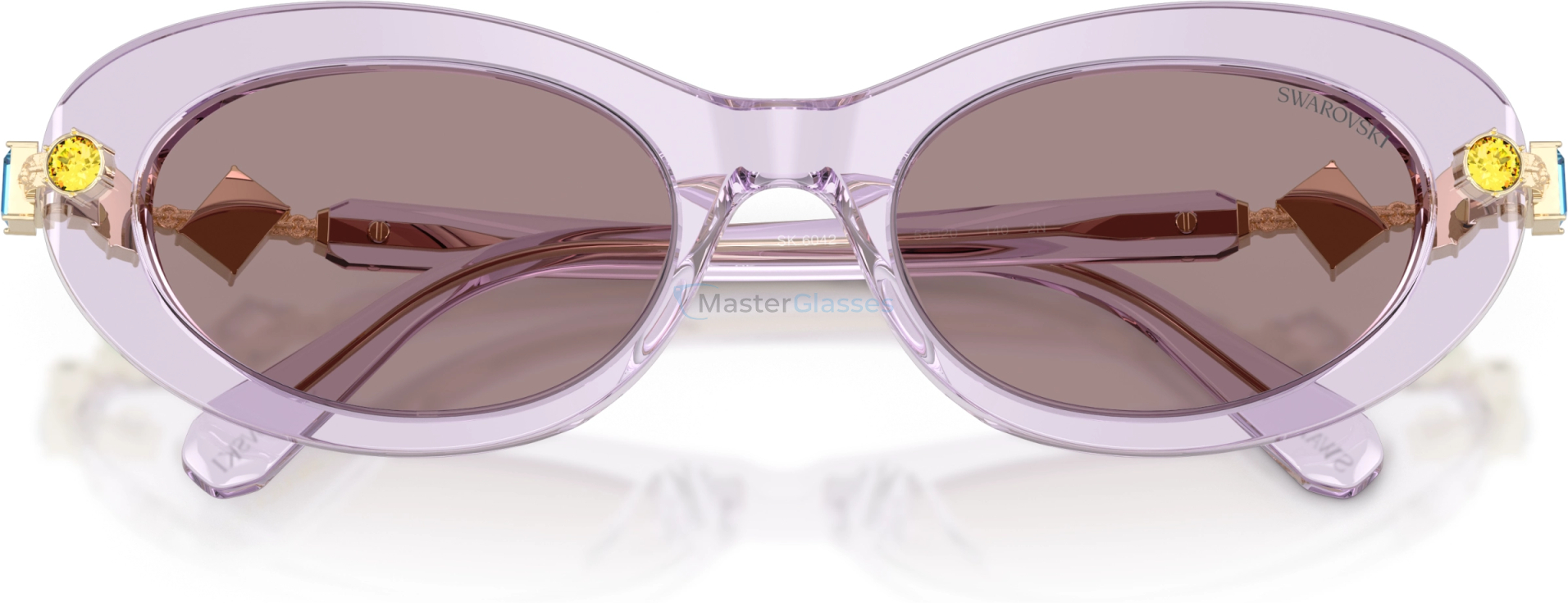 Солнцезащитные очки Swarovski SK6042 1079LA Violet