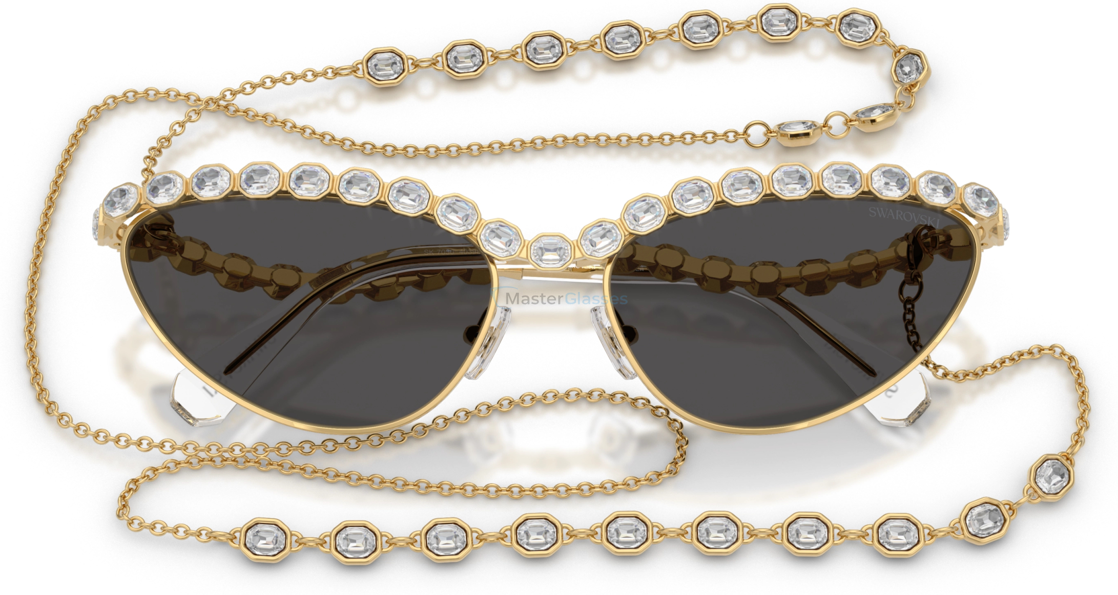 Солнцезащитные очки Swarovski SK7030 403987 Gold