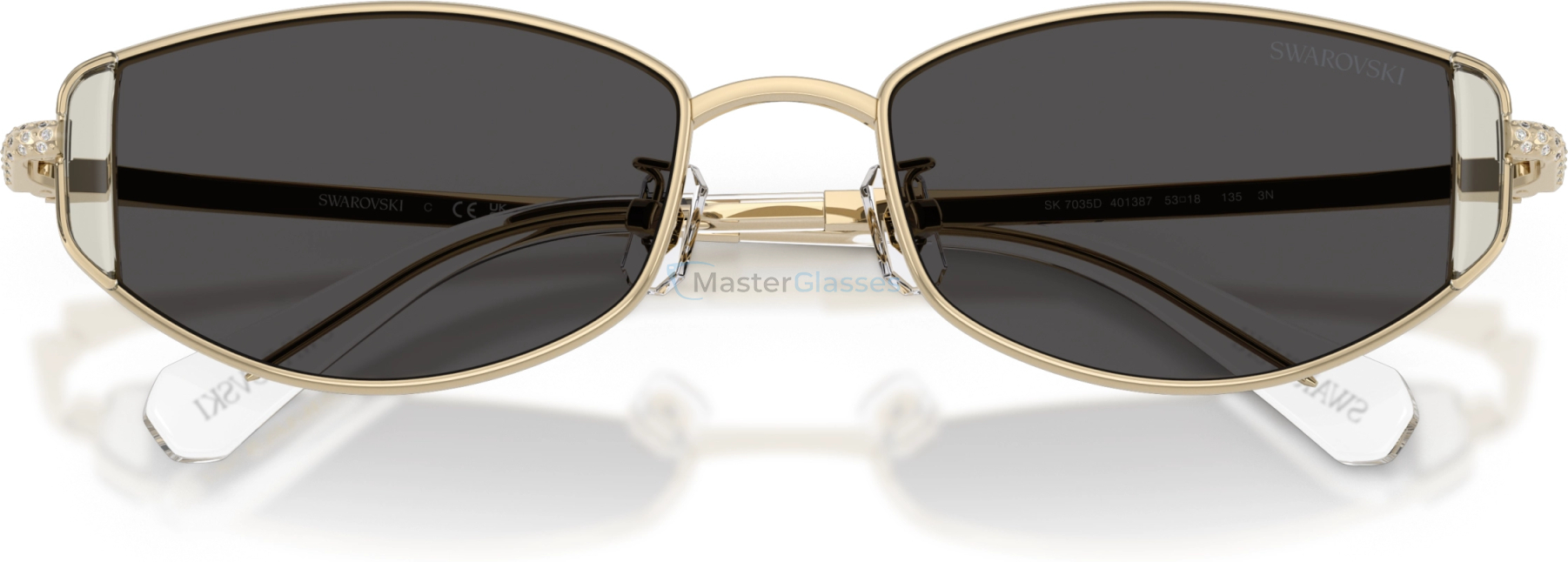 Солнцезащитные очки Swarovski SK7035D 401387 Gold