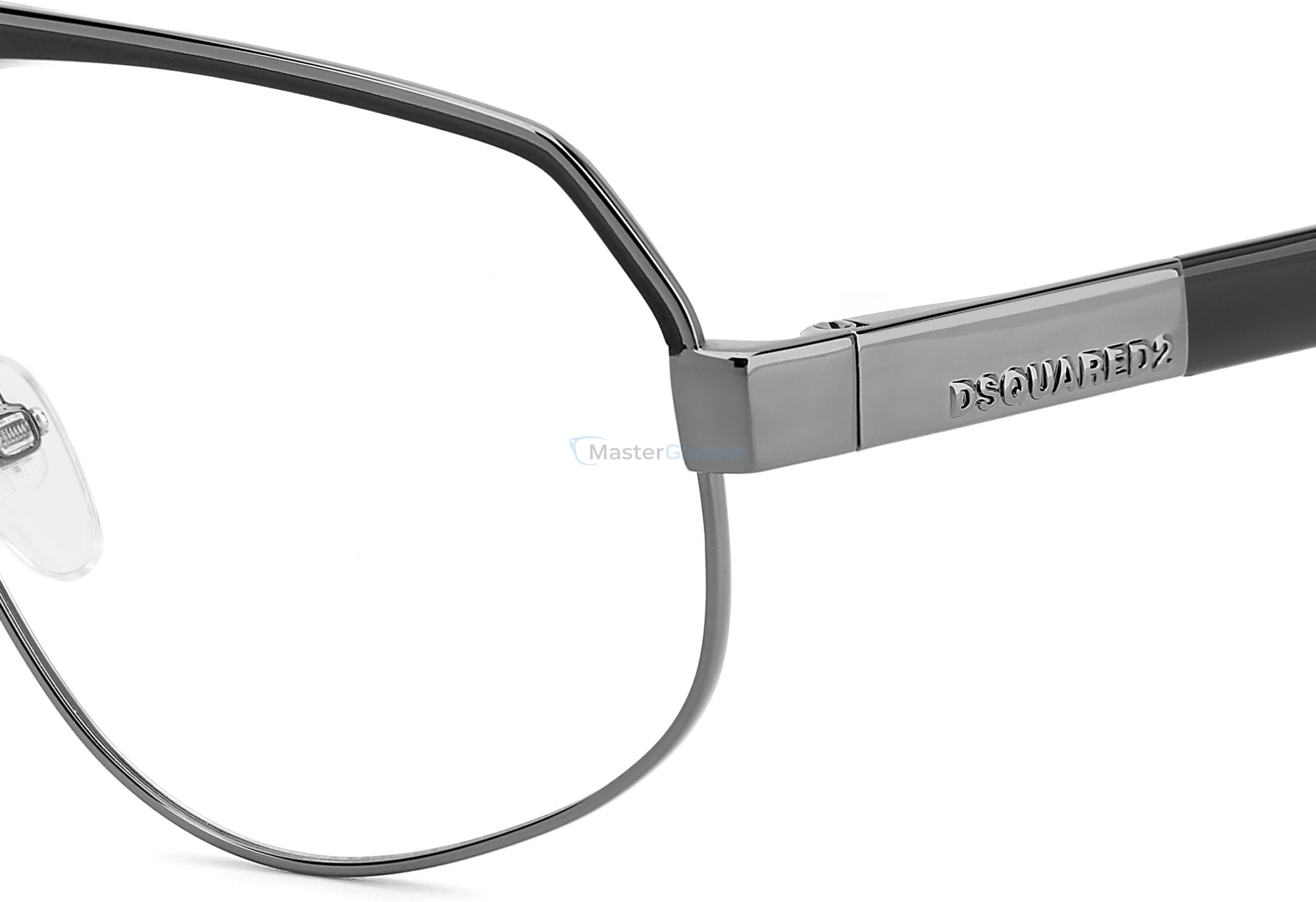 Оправа DSQUARED2 D2 0121 V81 Dark Ruthenium Black
