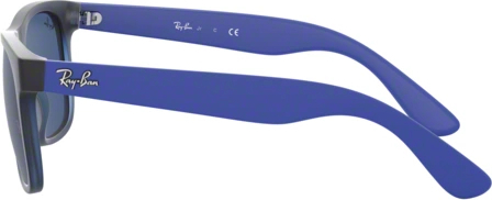 Детские солнцезащитные очки Ray-Ban RJ9069S 706080 Rubber Trasp Blue