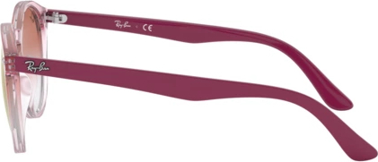 Детские солнцезащитные очки Ray-Ban RJ9064S 7052V0 Transparent Pink