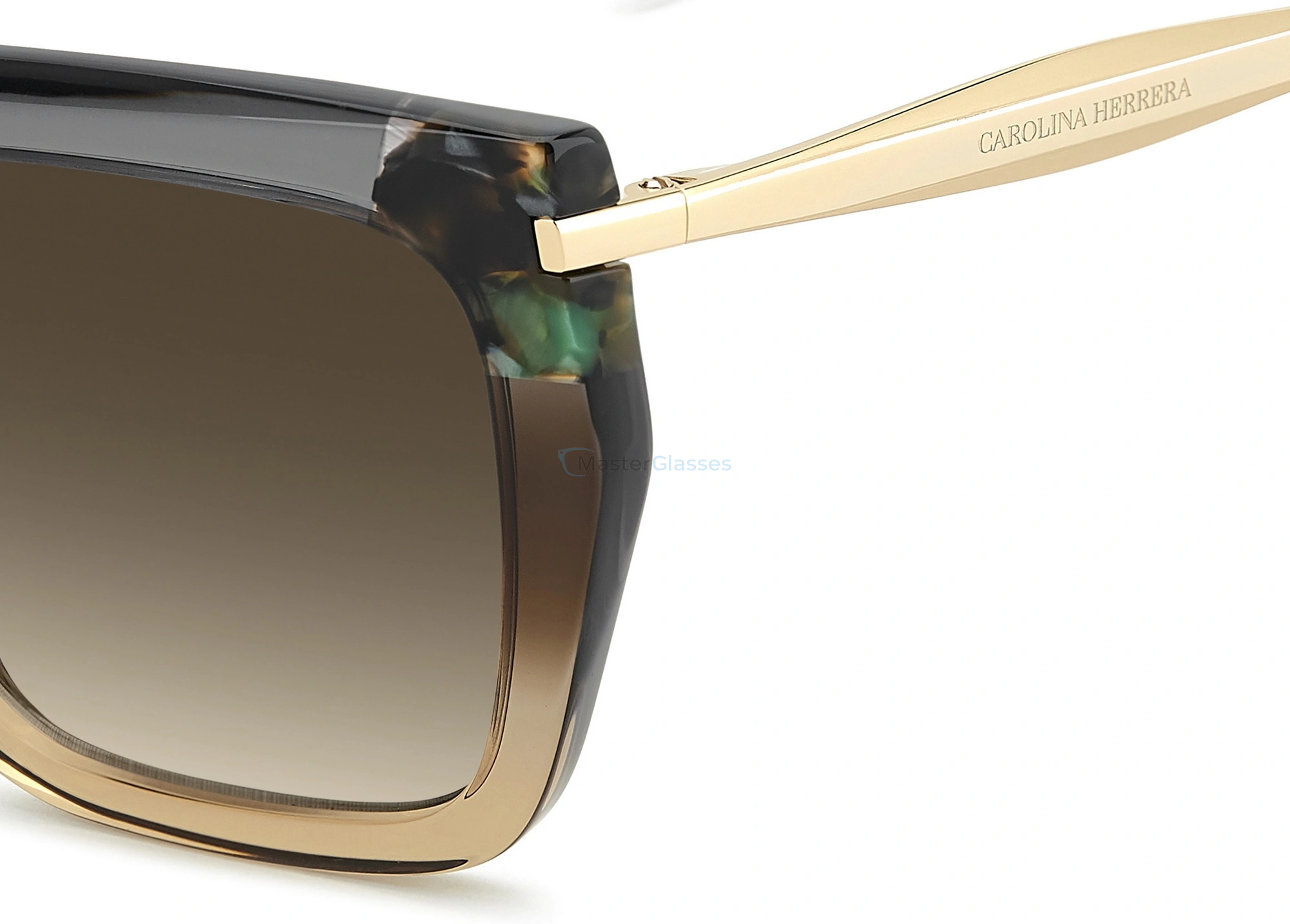 Солнцезащитные очки CAROLINA HERRERA HER 0348/S TV7 Brown Shaded Grey