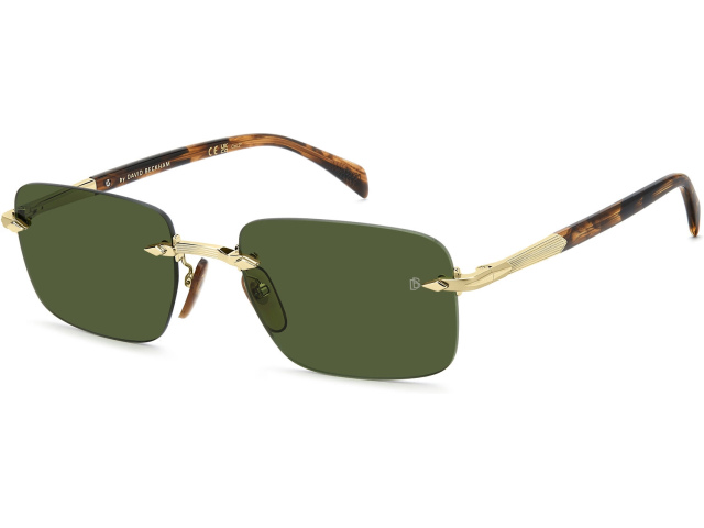 DAVID BECKHAM DB 1195/S T5U Gold Brown Horn