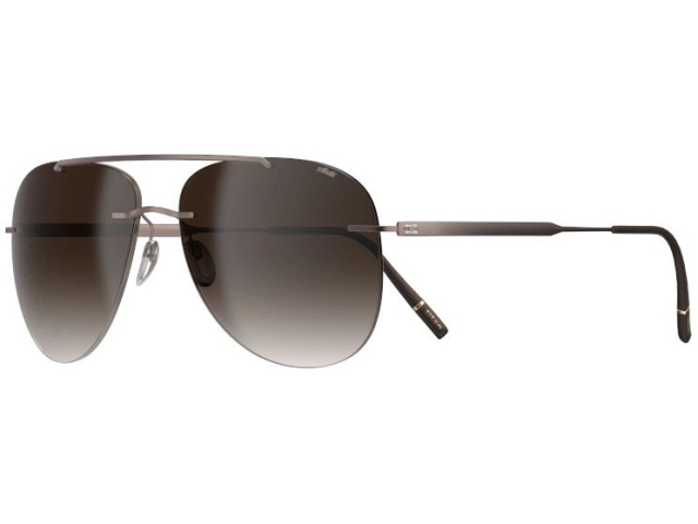 Silhouette 8751 6040 61/17 Rimless Shades Canatara