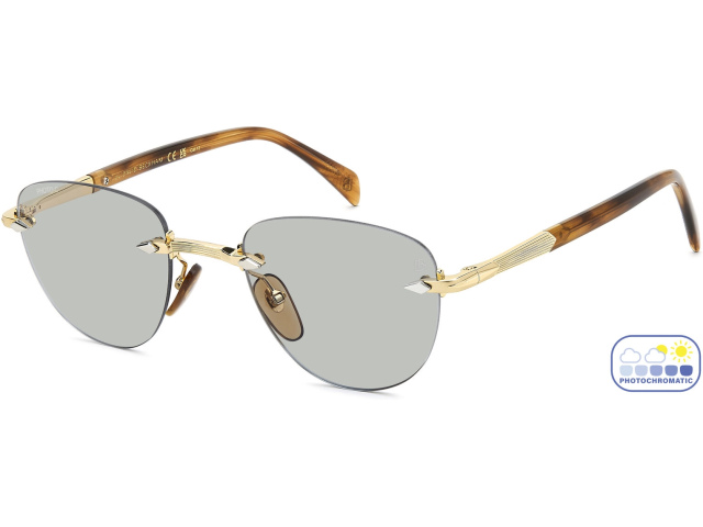 (фотохромные) DAVID BECKHAM DB 1224/S T5U Gold Brown Horn