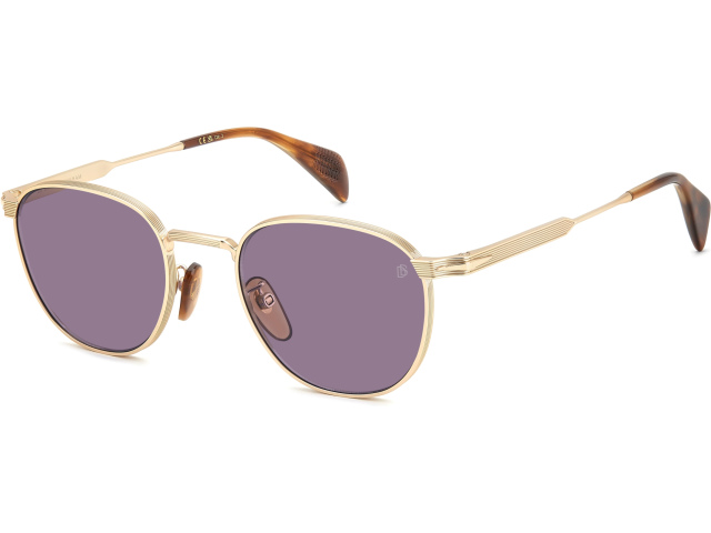 DAVID BECKHAM DB 1228/S T5U Gold Brown Horn