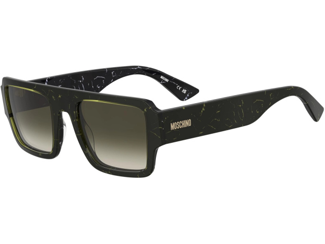MOSCHINO MOS213/S UHP Green Marble Black