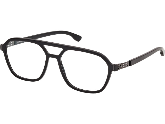 ic! berlin IC Davide Black Matt Gun Metal 55
