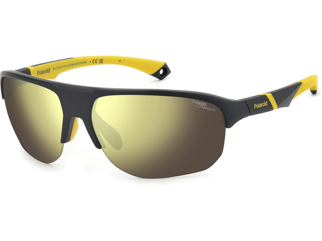 POLAROID PLD 7059/S PGC Matte Black Yellow