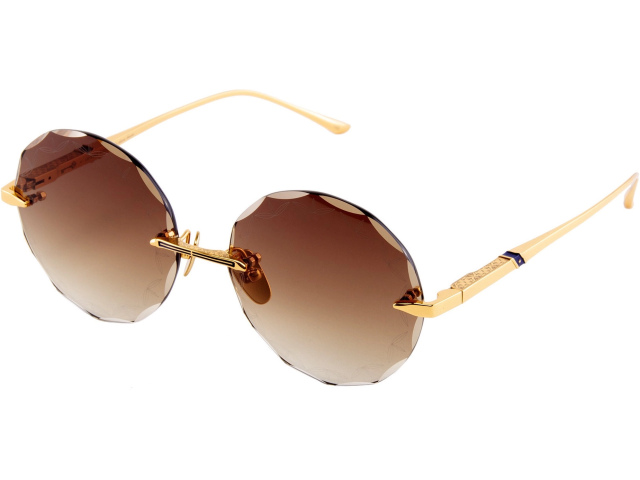 Leisure Society LS Aubrey 24K GOLD (Brown Gradient Lens)