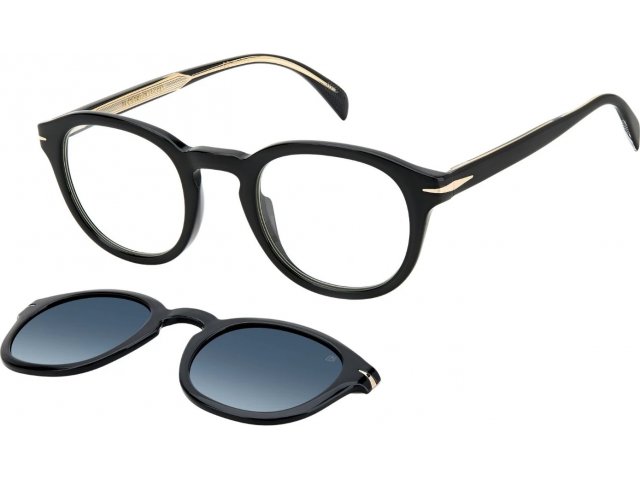 с солнцезащитным клипоном David Beckham DB 1080/CS 2M2
