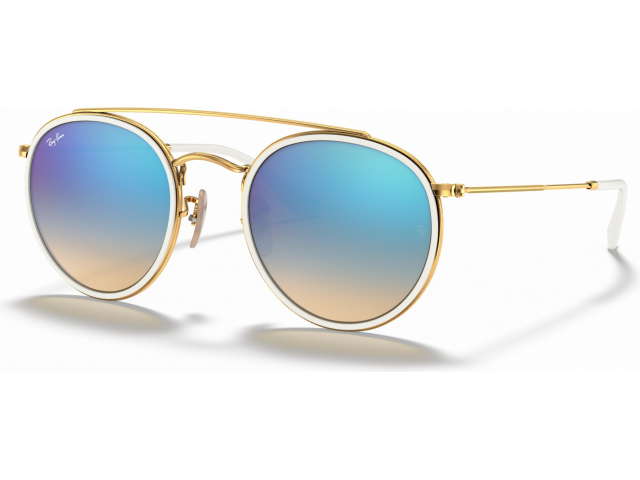 Ray-Ban Round Double Bridge RB3647N 001/4O