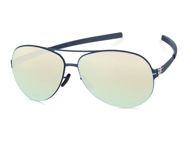 Ic! Berlin Raf S. Marine Blue Silver Mirrored Flex