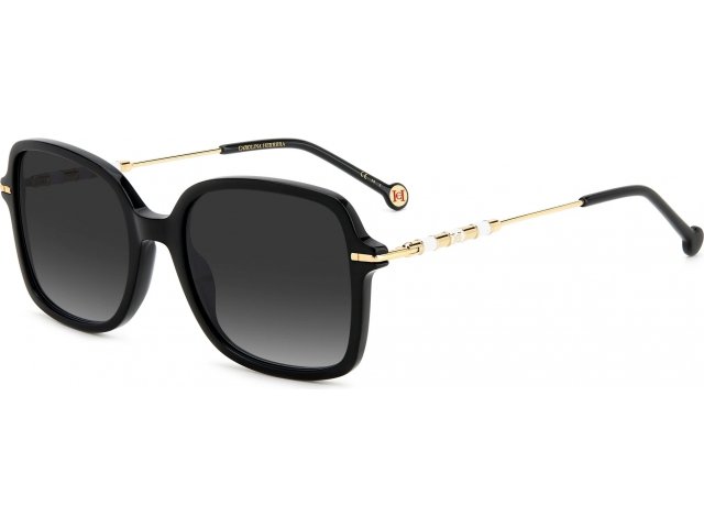 CAROLINA HERRERA HER 0101/S 807, цвет BLACK, DARK GREY SF