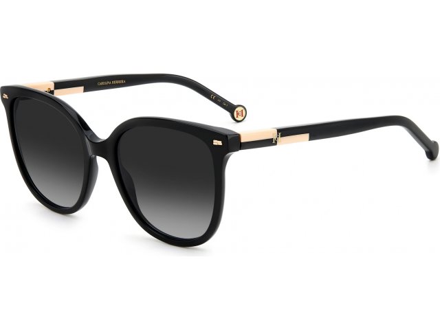 CAROLINA HERRERA HER 0136/S KDX, цвет BLACKNUDE, DARK GREY SF