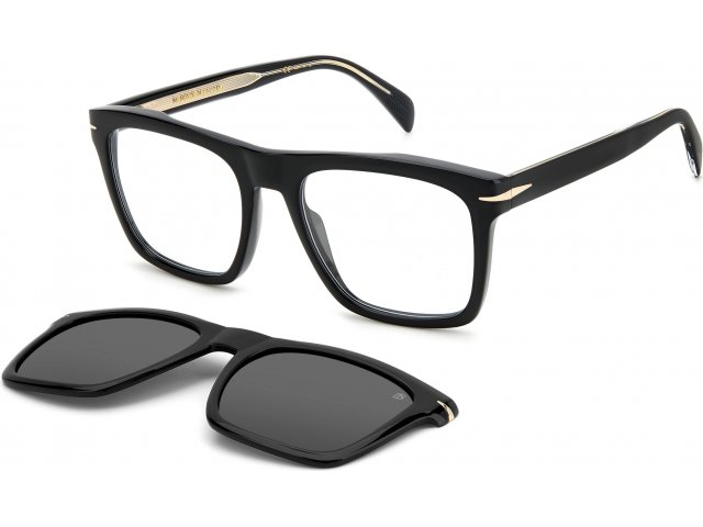 с солнцезащитным клипоном David Beckham DB 7000/CS 807