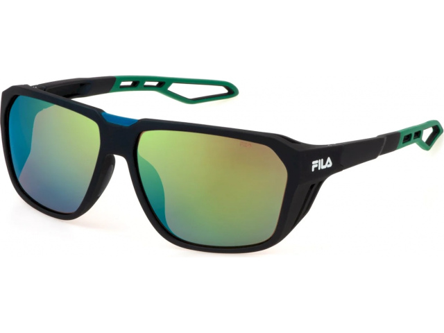 FILA SFI722 7U4V, ���� MATT METALLIC BLUE, BROWN/MIRROR GREEN