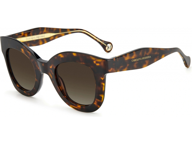 CAROLINA HERRERA CH 0014/S 086, цвет HVN, BROWN SF