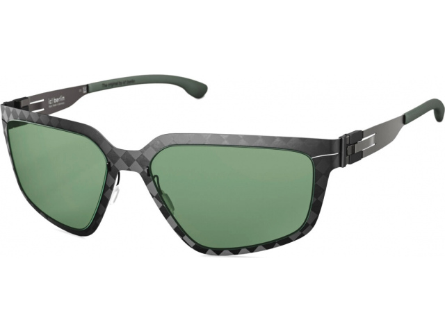 Ic! Berlin FLX S02 Median Night Graphite Dark-Green Green Polarized