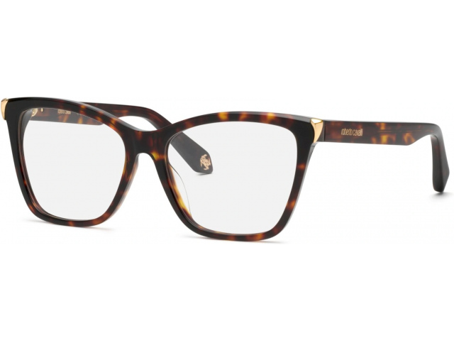 ROBERTO CAVALLI VRC101M 743, ���� SHINY BROWN/YELLOW HAVANA, CLEAR