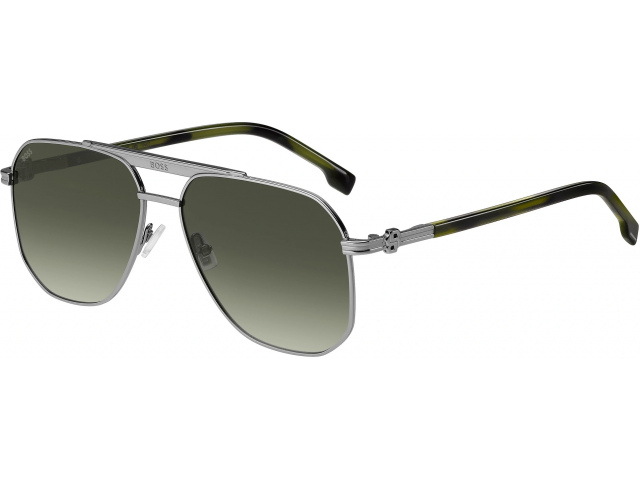 HUGO BOSS 1743/S XYG Ruthenium Green Horn