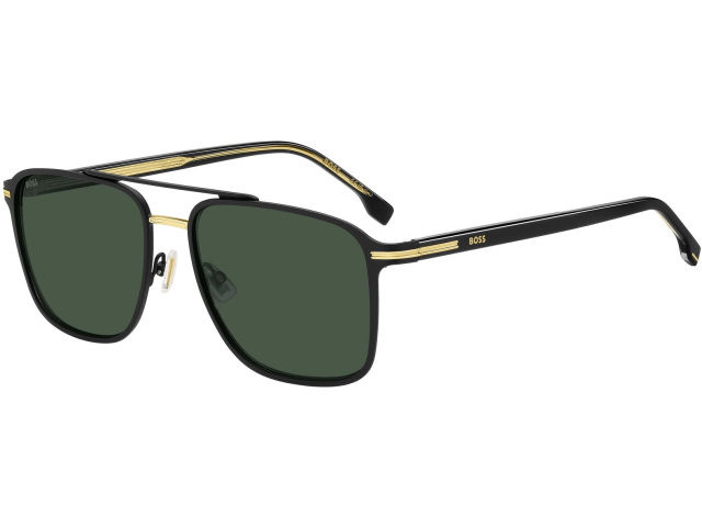 HUGO BOSS 1748/S I46 Matte Black Gold