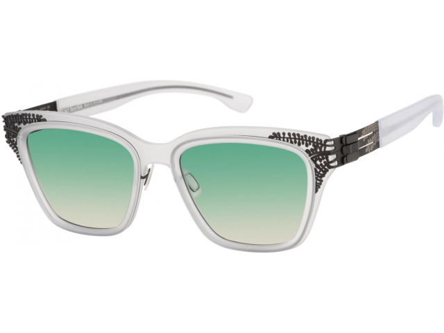 Ic! Berlin Bibhu 02 Black-Crystal-Clear-Matt Amazon Fade Mitwoch Long