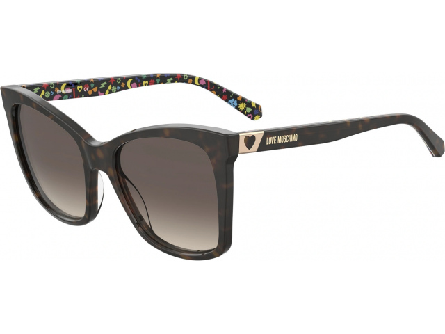 MOSCHINO LOVE MOL034/S 086, ����: HVN, BROWN SF