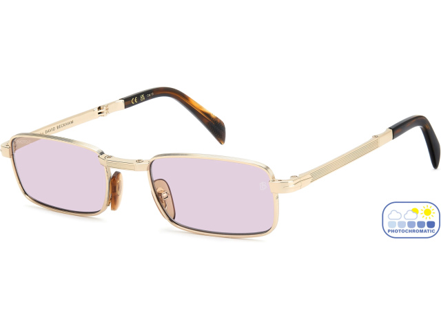 (фотохромные, складные) DAVID BECKHAM DB 99/ORIGAMI T5U Gold Brown Horn