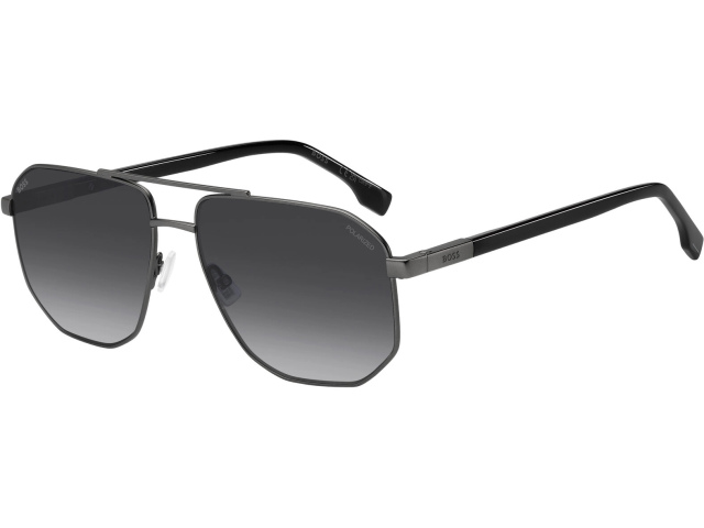 HUGO BOSS 1832/S R80 Matte Dark Ruthenium