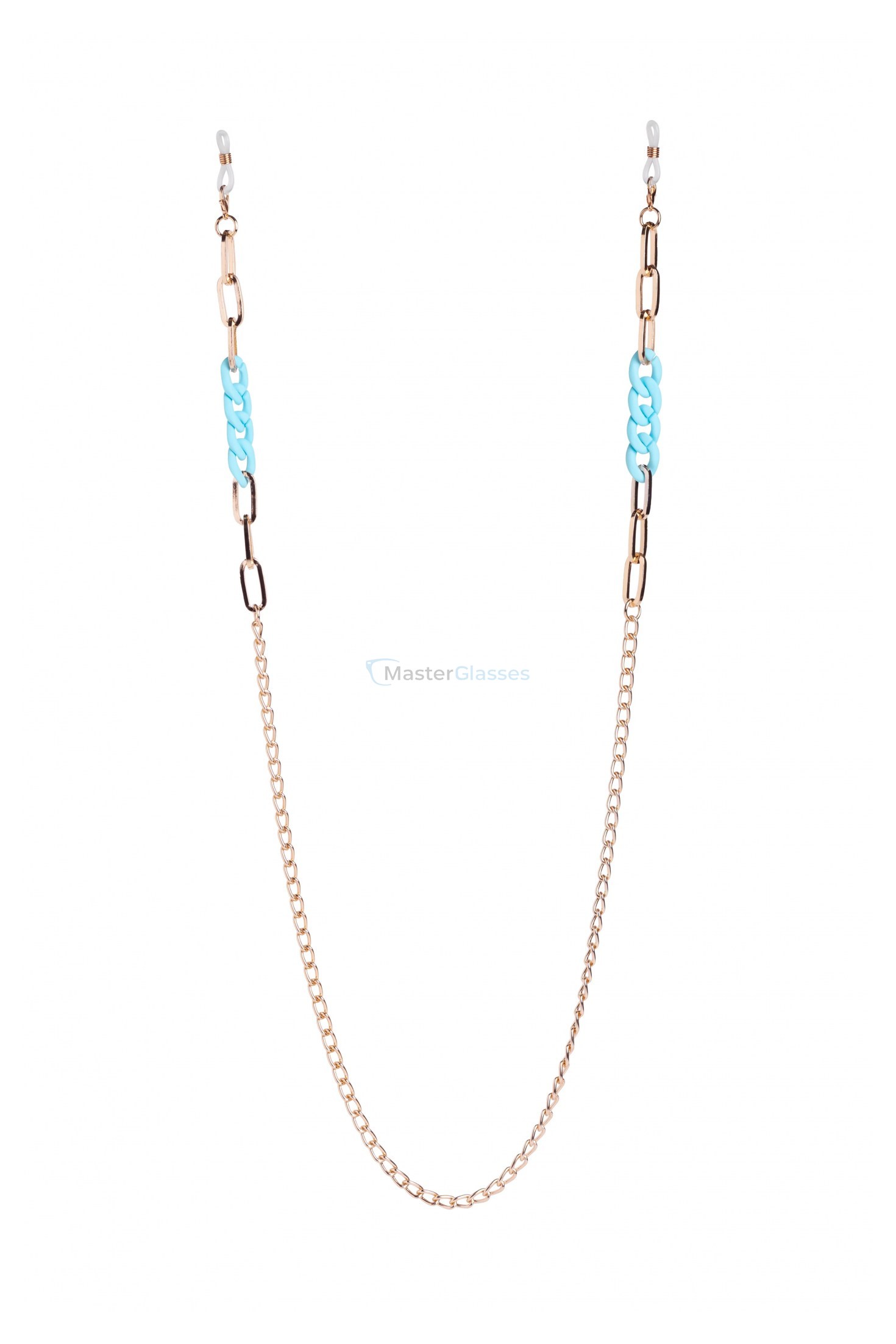 ������� ��� ����� Glasses Chain GC44337 Gold Blue Matt