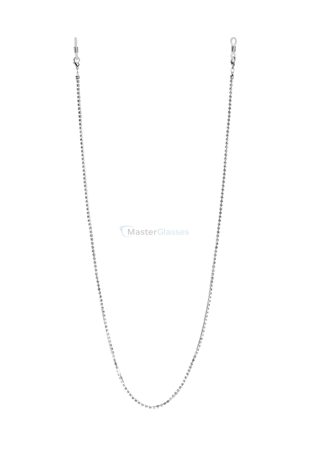 ������� ��� ����� Glasses Chain GC20364 Silver Crystal